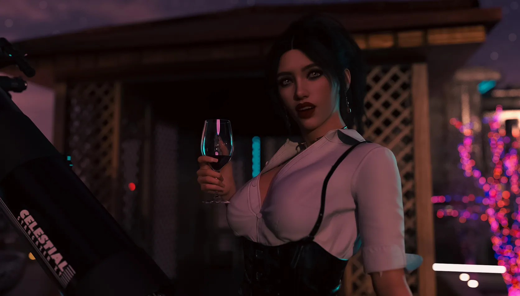 Shifting Stars gameplay screenshot 5 (Ren'Py adult game) by Story Machine Studios – free download