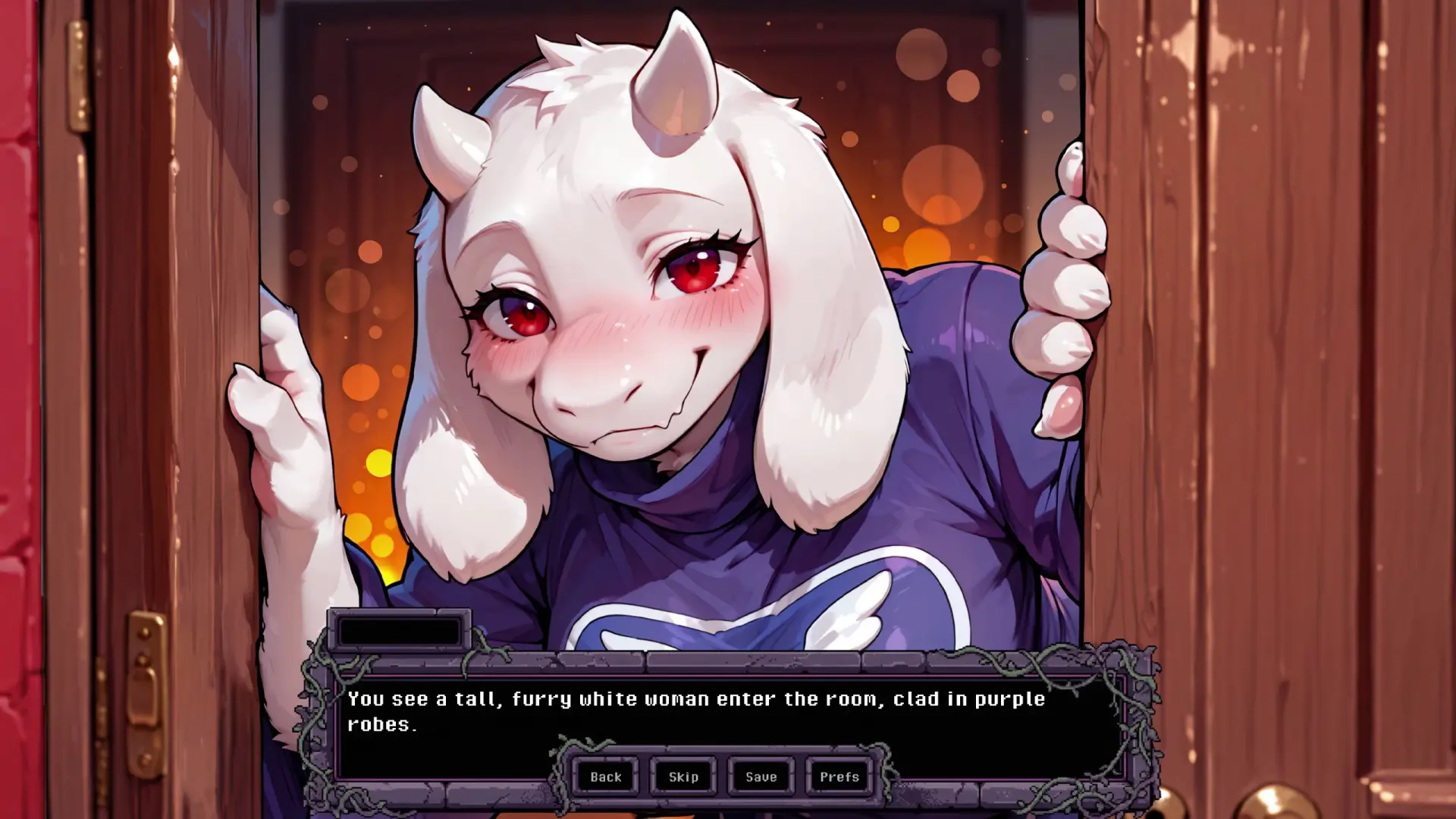 Toriel’s Embrace gameplay screenshot 3 (Ren'Py adult game) by Patreon – free download