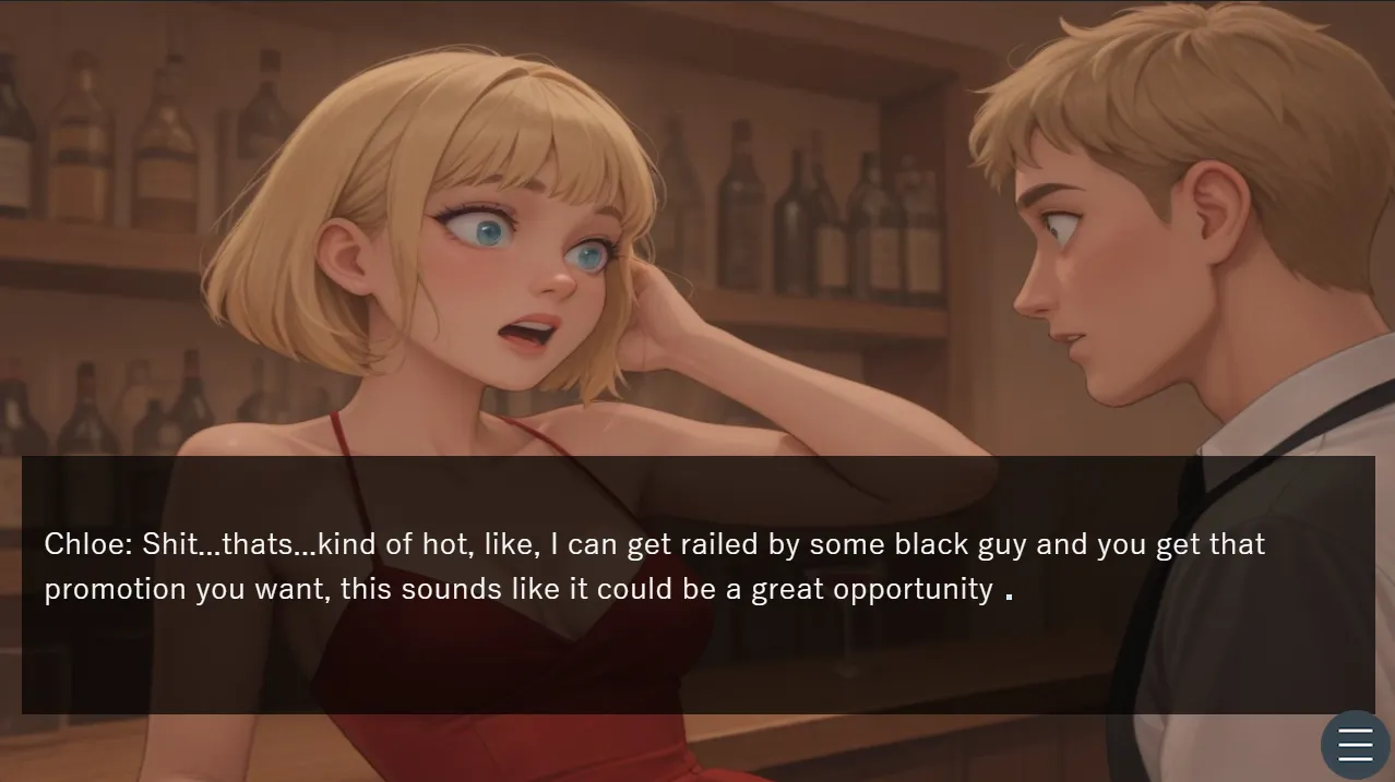 Get Your Wife Black Bred gameplay screenshot 4 (Others adult game) by FairRedHair – free download
