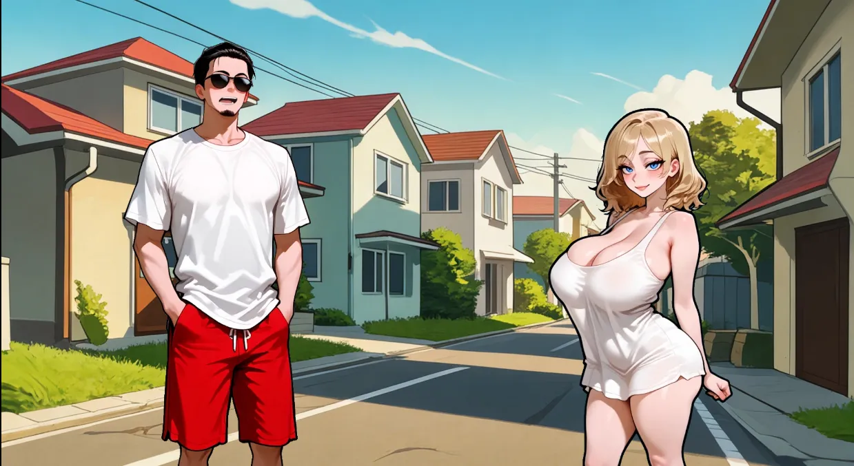Rent-a-Husband gameplay screenshot 1 (Ren'Py adult game) by The Puppeteer – free download