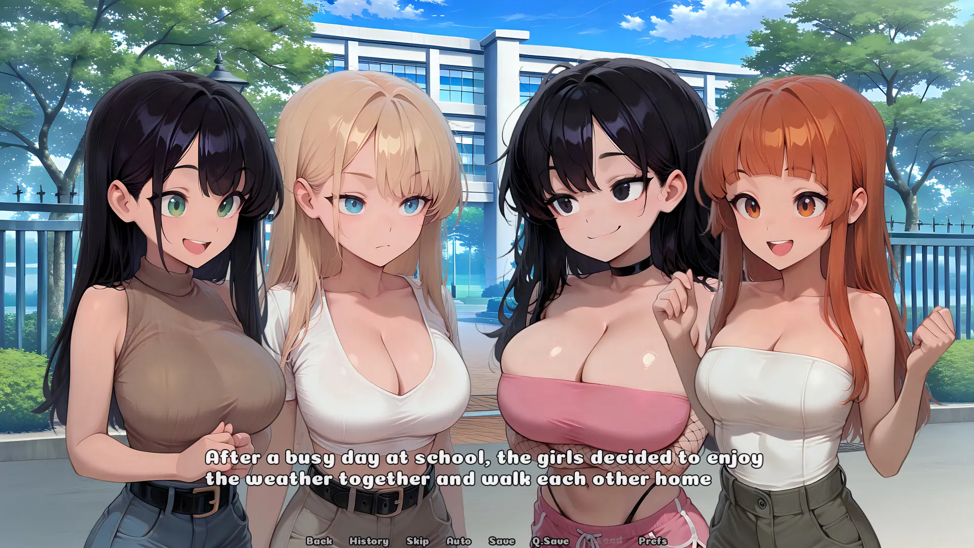 Diamond Memories gameplay screenshot 8 (Ren'Py adult game) by Slop Tarts – free download