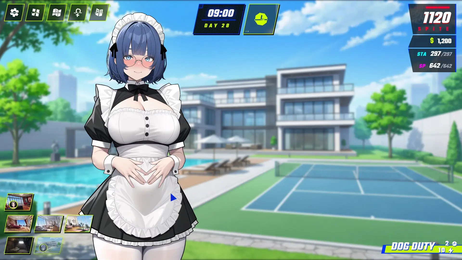 SPITE: Taking the Boss’s Wife, Sister and Mother gameplay screenshot 1 (Others adult game) by DIAMOND VISUAL – free download