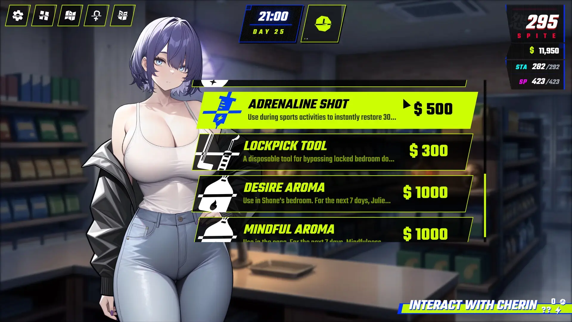 SPITE: Taking the Boss’s Wife, Sister and Mother gameplay screenshot 3 (Others adult game) by DIAMOND VISUAL – free download