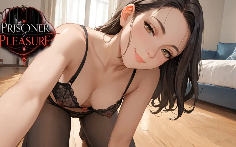 Prisoner of Pleasure cover Chapter 2 - 2.0 – Ren'Py adult game by Vel'Vet Bunny free download