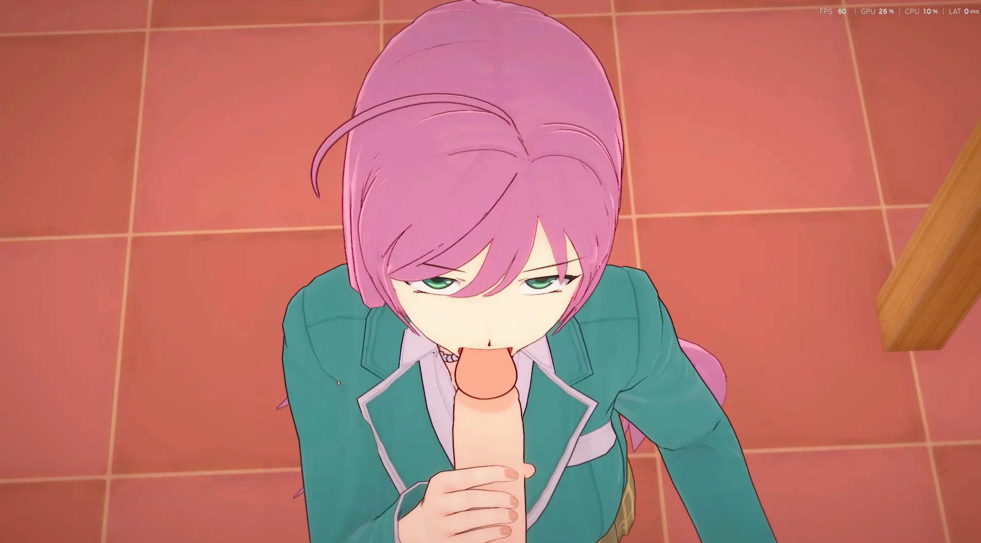 Rosario + Vampire gameplay screenshot 1 (Ren'Py adult game) by Pink Hare – free download