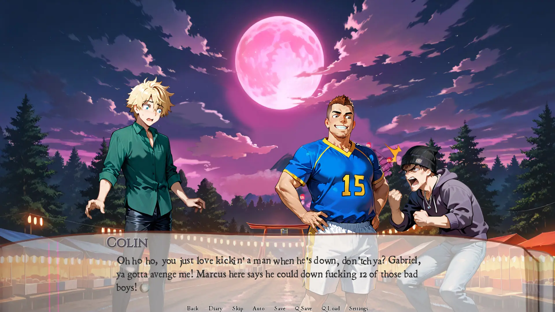 Lunarnalia gameplay screenshot 2 (Ren'Py adult game) by DiseasedDegenerate – free download
