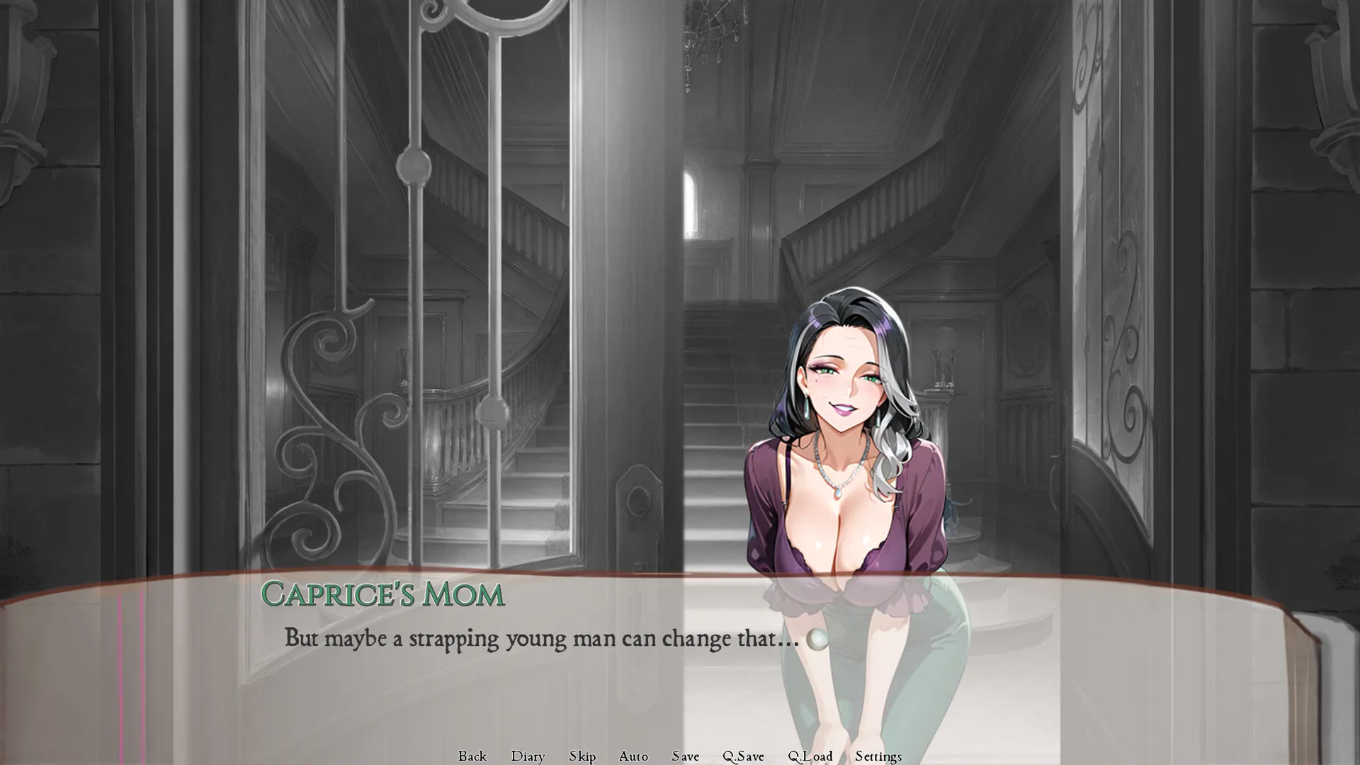 Lunarnalia gameplay screenshot 4 (Ren'Py adult game) by DiseasedDegenerate – free download