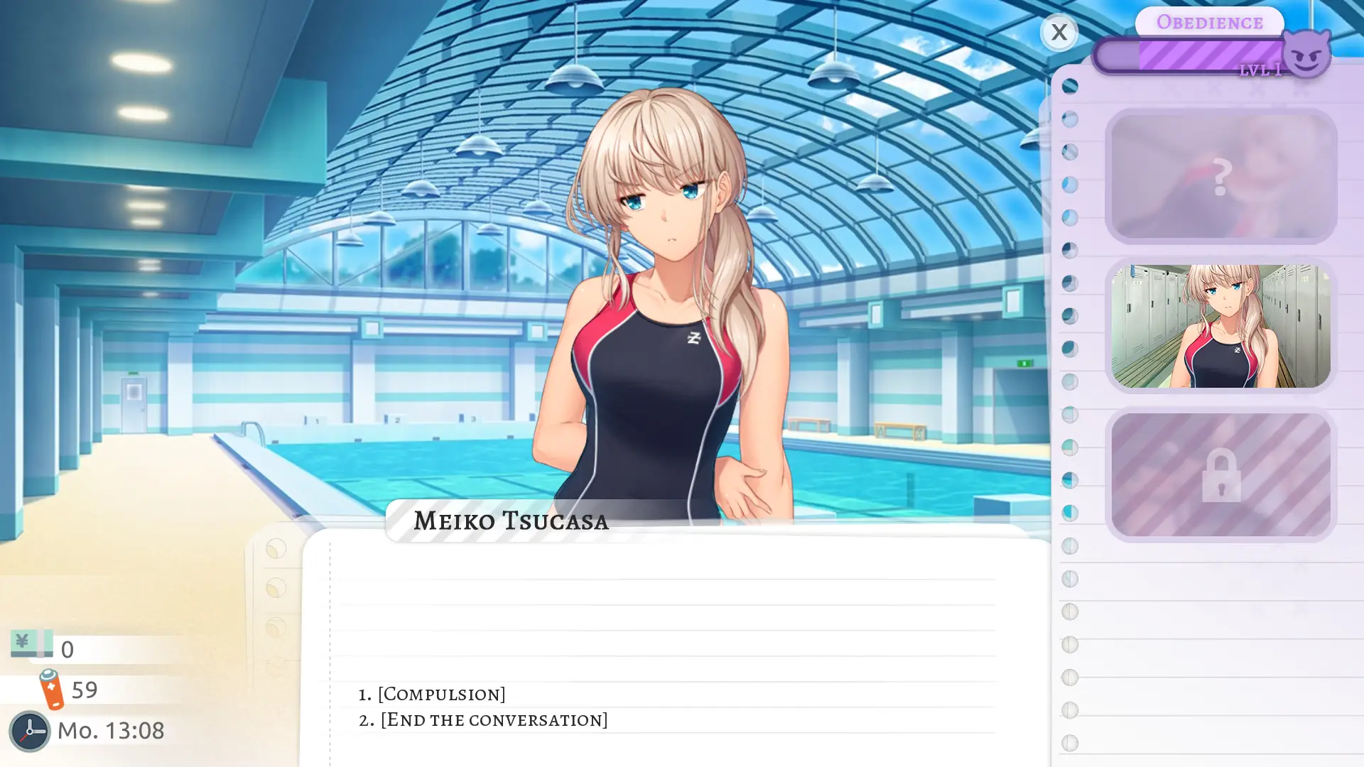 School Game gameplay screenshot 5 (Ren'Py adult game) by Sloths Command – free download