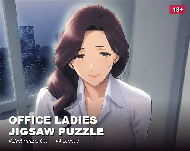 Office Ladies Jigsaw Puzzle gameplay screenshot 1 (Unity adult game) by Velvet Puzzle Co. – free download
