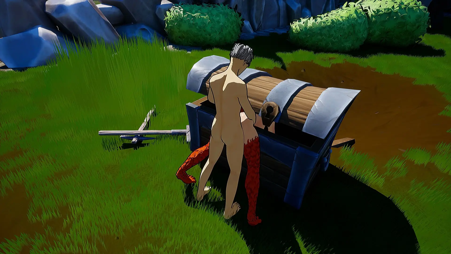 Monster Girls Escapade gameplay screenshot 4 (Unreal Engine adult game) by Evius Laboratory – free download