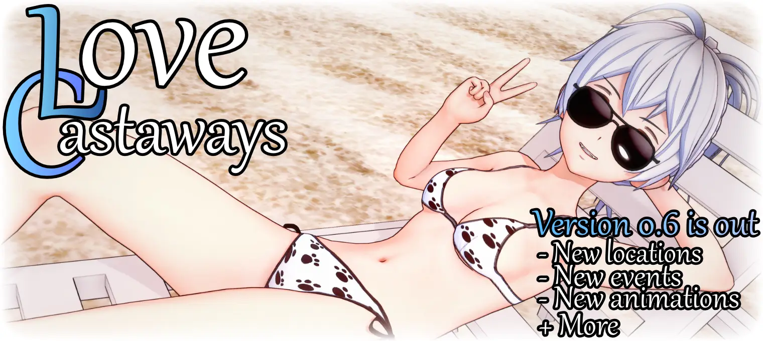 Love Castaways cover 0.6.0 – Ren'Py adult game by SPkiller31 free download