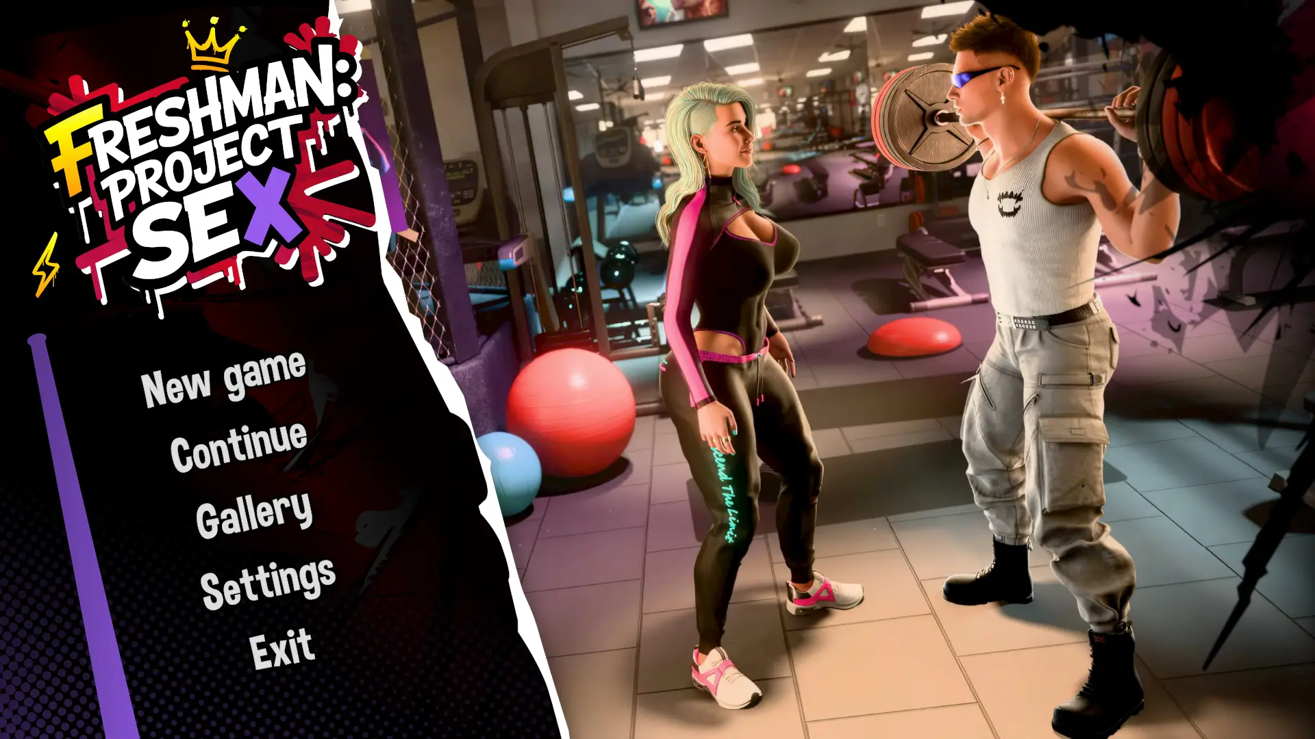 FRESHMAN: Project SEX gameplay screenshot 5 (Unity adult game) by Lewd Star – free download