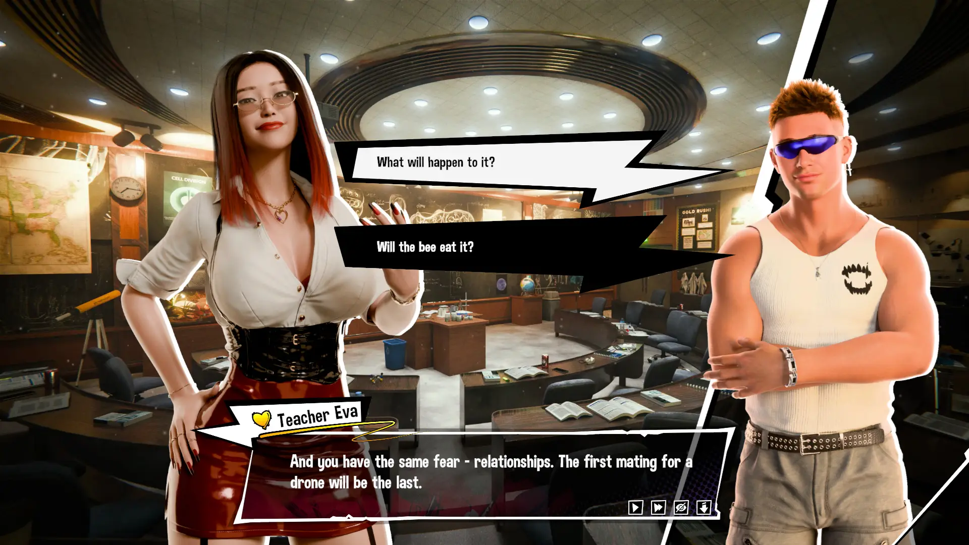 FRESHMAN: Project SEX gameplay screenshot 11 (Unity adult game) by Lewd Star – free download