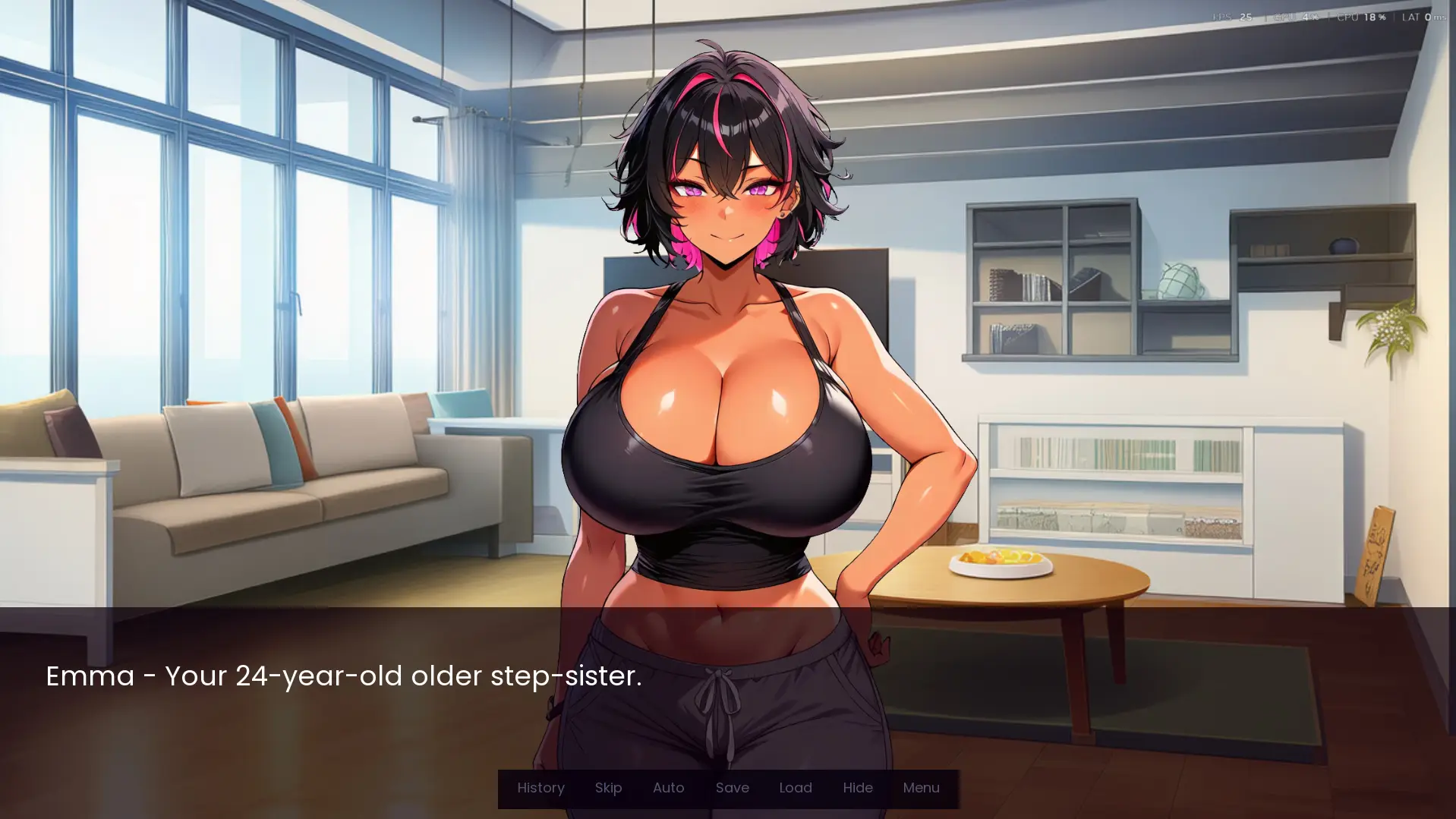 Locked Desires gameplay screenshot 4 (Ren'Py adult game) by Deep_Desire – free download