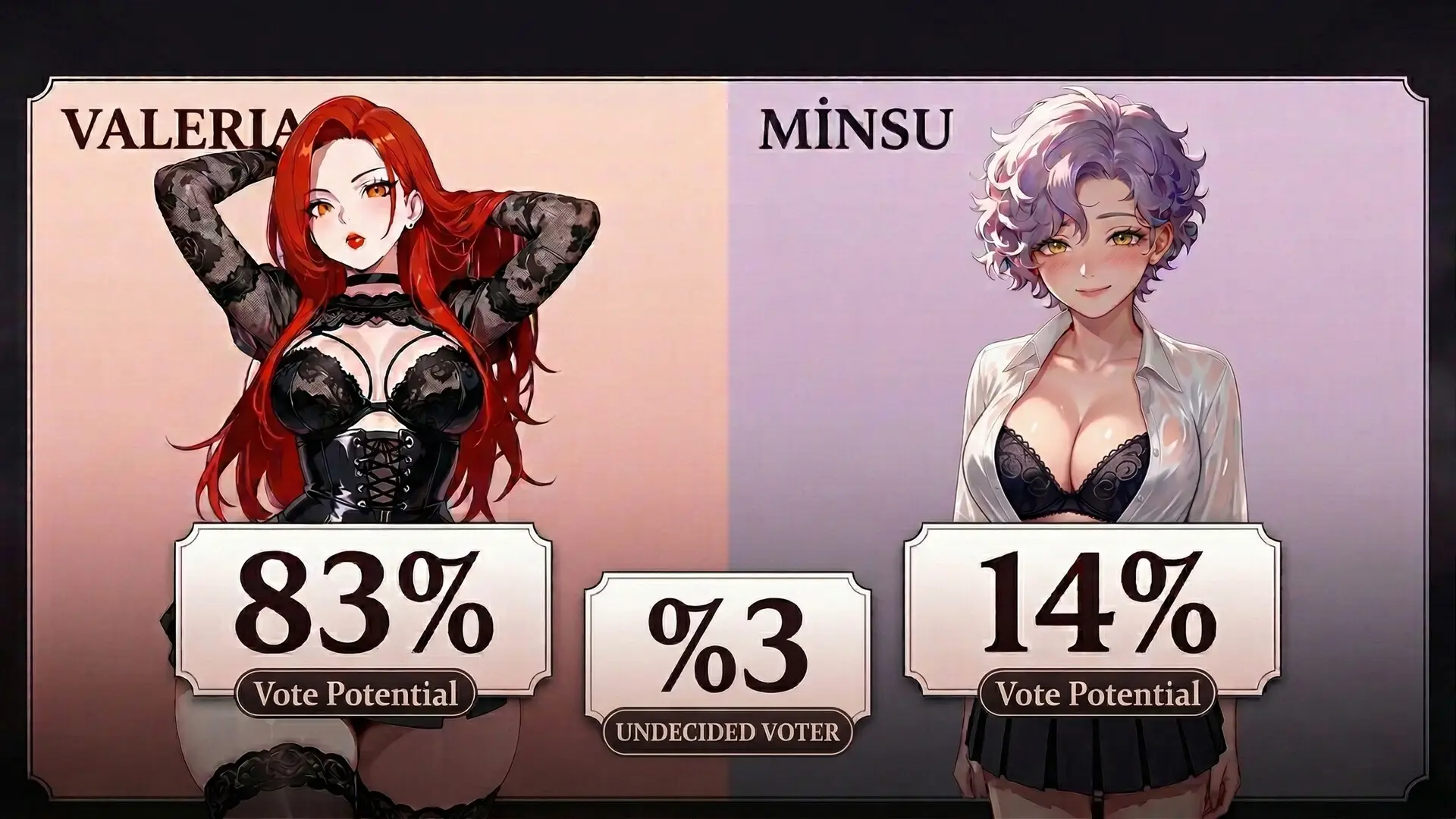 Femboy Wants To Be Mayor gameplay screenshot 3 (Ren'Py adult game) by Hellim Studios – free download