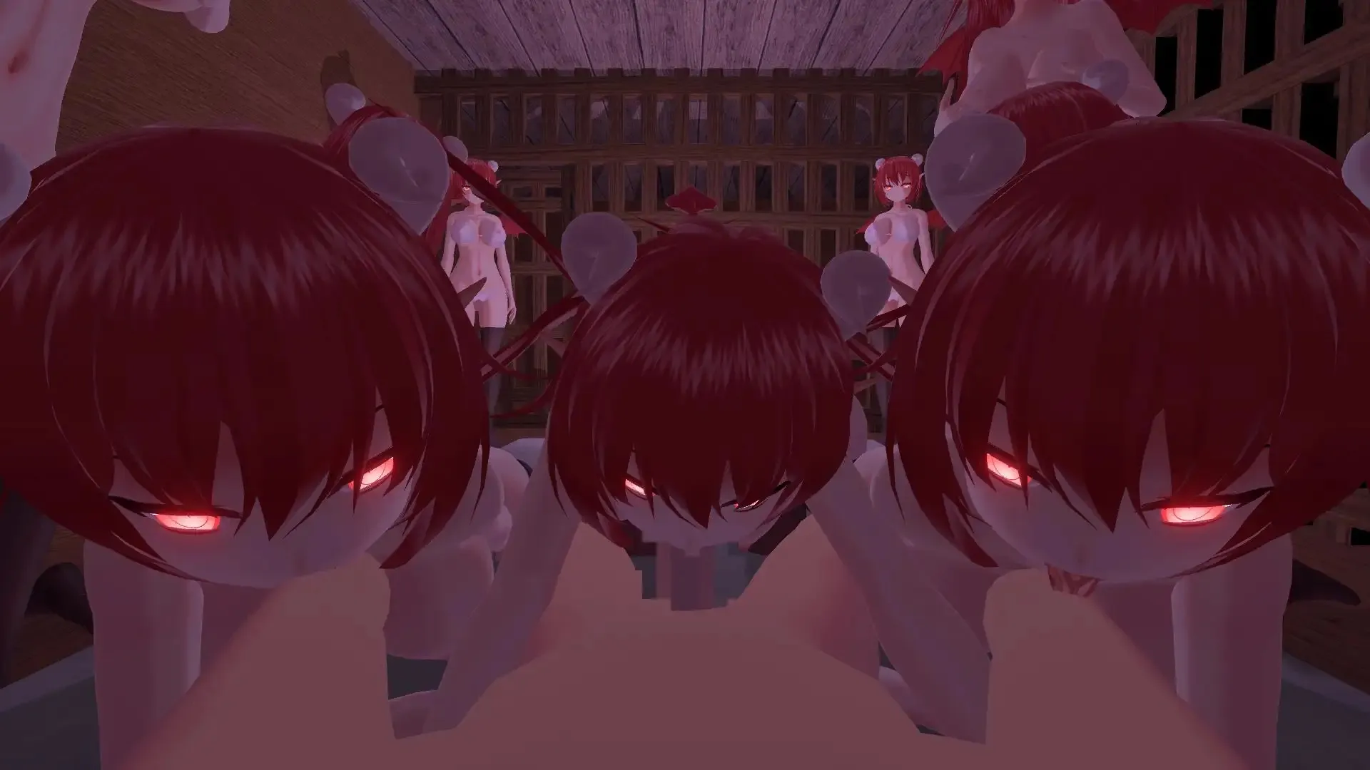 VRSQ ~Surrounded and Squeezed by Succubi~ gameplay screenshot 8 (Unity adult game) by LR-Project (ながいきつね) – free download