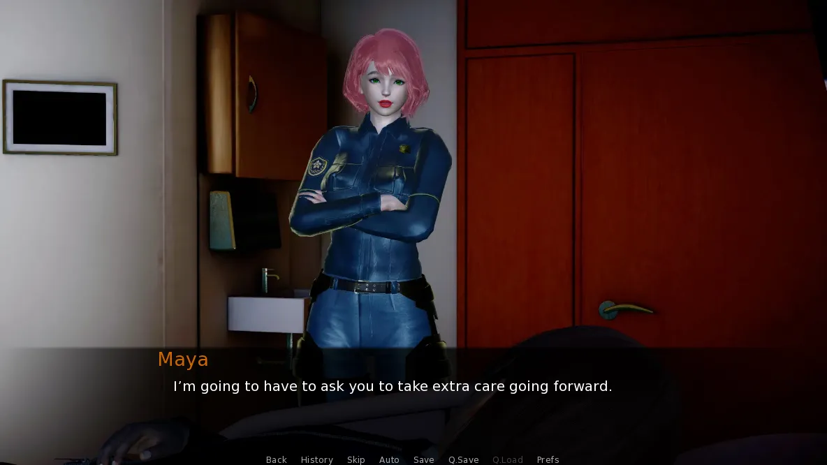 From Light, Into Dark gameplay screenshot 3 (Ren'Py adult game) by AlamanthisGames – free download