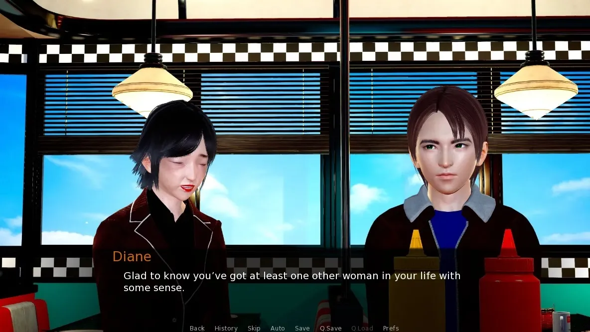 From Light, Into Dark gameplay screenshot 2 (Ren'Py adult game) by AlamanthisGames – free download