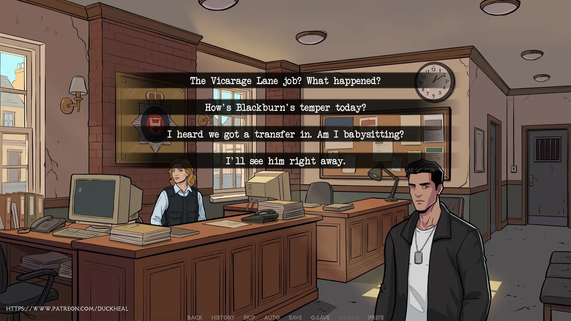 Damned Desires gameplay screenshot 5 (Ren'Py adult game) by DuckHeal – free download