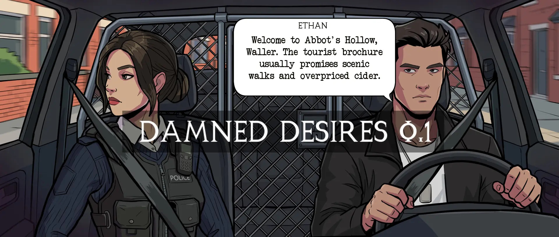 Damned Desires cover 0.1 – Ren'Py adult game by DuckHeal free download
