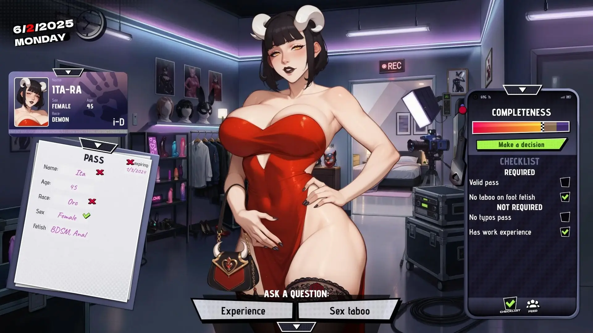 Next Girl, Please gameplay screenshot 18 (Unity adult game) by Lewd Star – free download