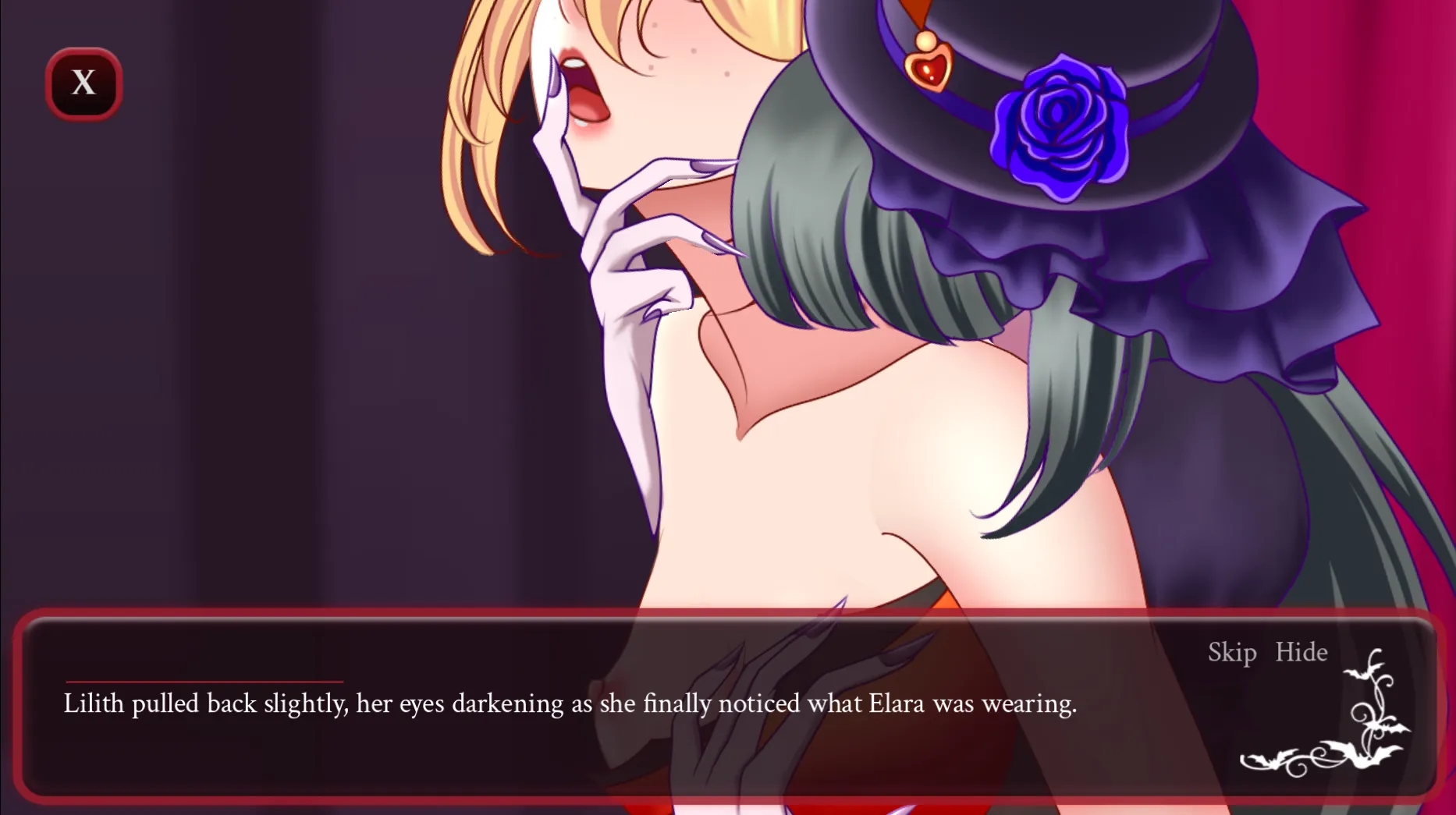 Crimson Fate gameplay screenshot 6 (Godot adult game) by Fleurdelis the Witch – free download