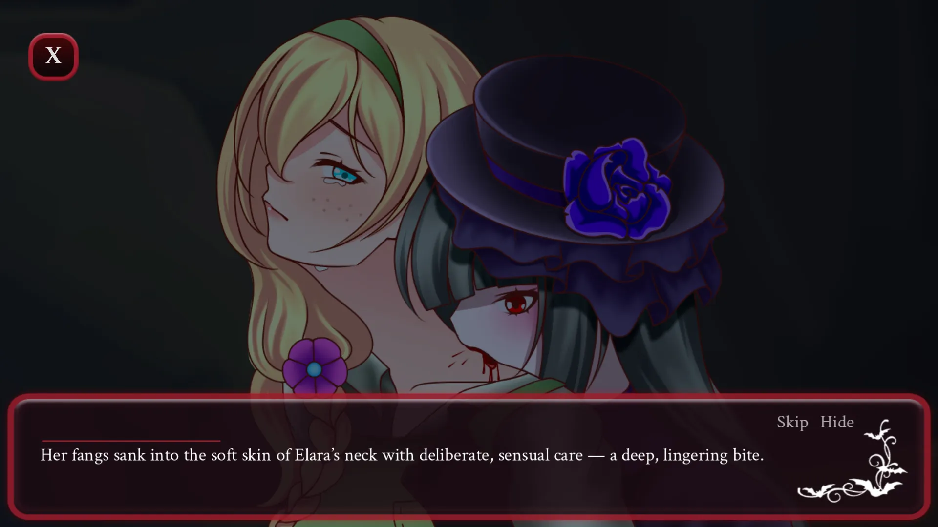 Crimson Fate gameplay screenshot 5 (Godot adult game) by Fleurdelis the Witch – free download