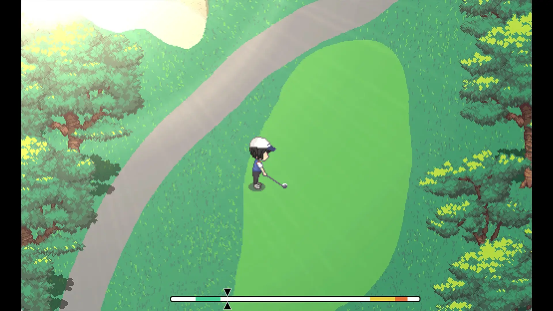 Splash Shot Golf Legend gameplay screenshot 7 (RPGM adult game) by TANUKIHOUSE – free download