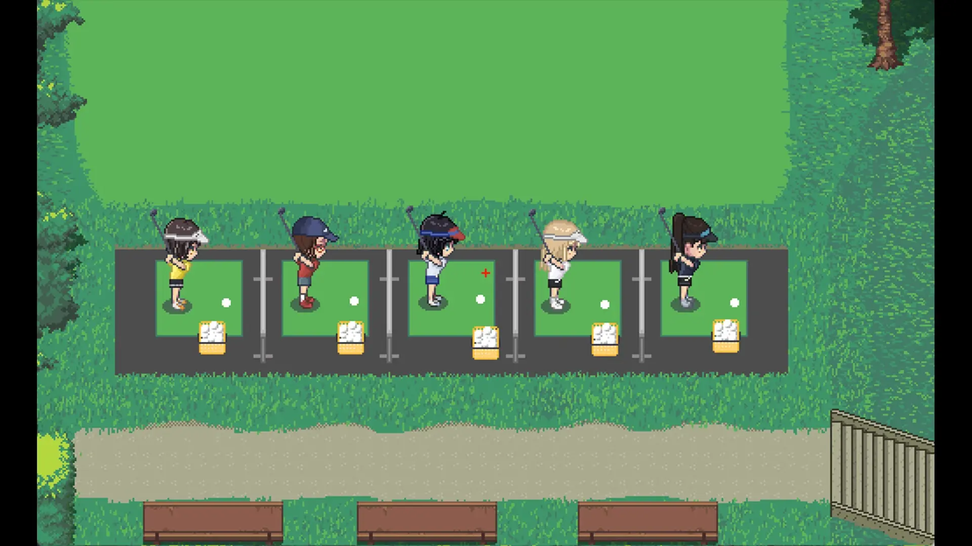Splash Shot Golf Legend gameplay screenshot 6 (RPGM adult game) by TANUKIHOUSE – free download
