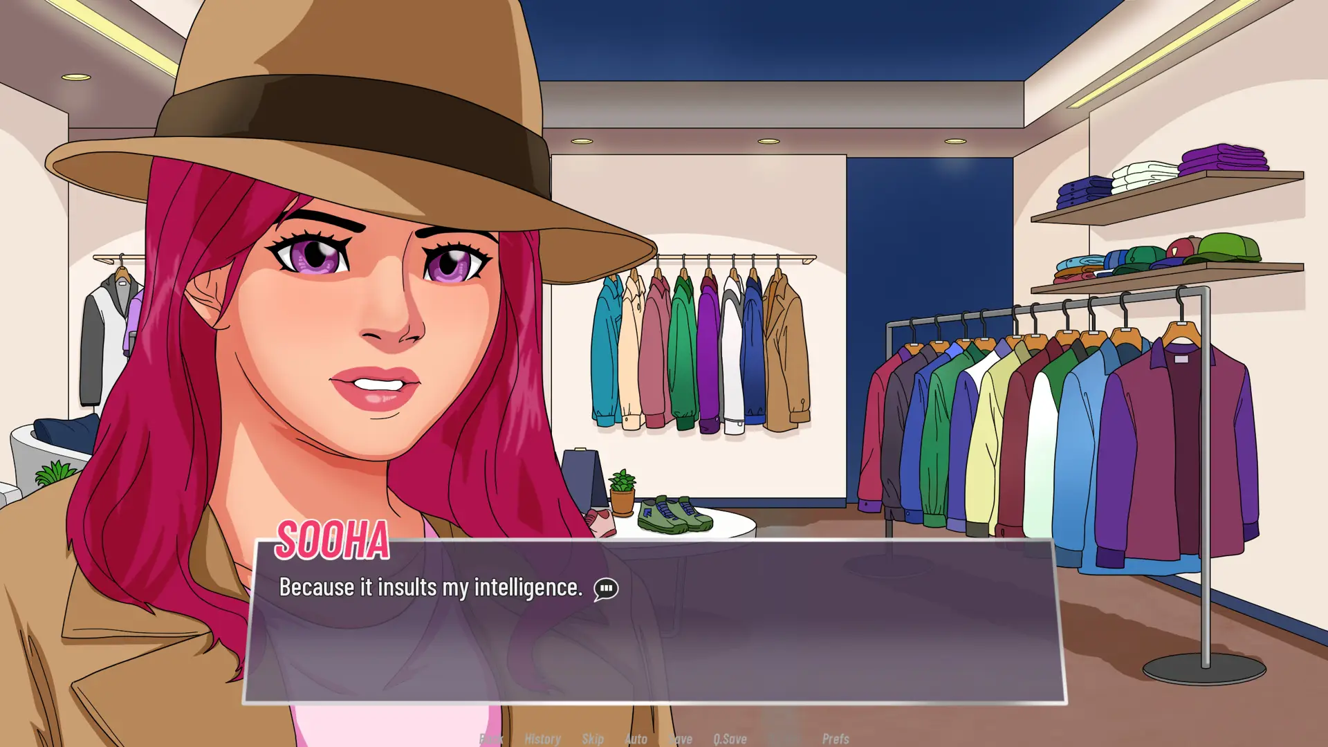 Heartbreak Detour gameplay screenshot 7 (Ren'Py adult game) by ParkedHearts – free download