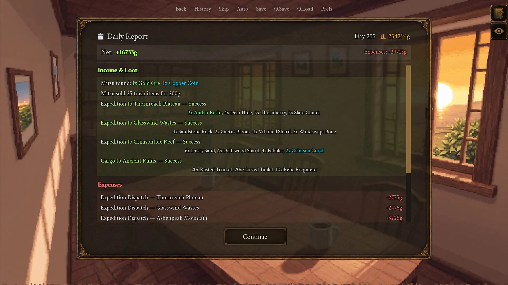 Whispering Ledger gameplay screenshot 5 (Ren'Py adult game) by WispDev – free download