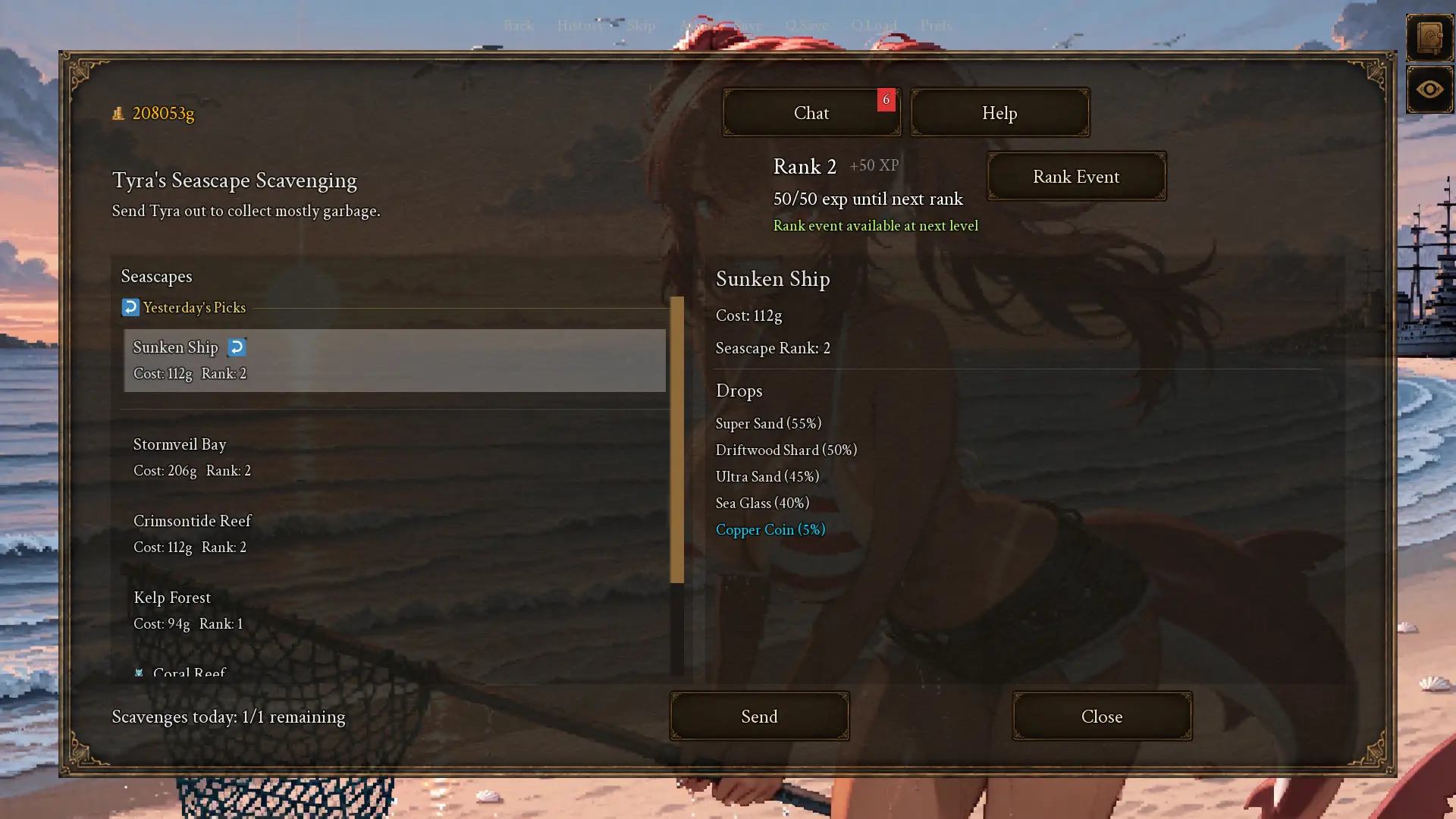 Whispering Ledger gameplay screenshot 14 (Ren'Py adult game) by WispDev – free download