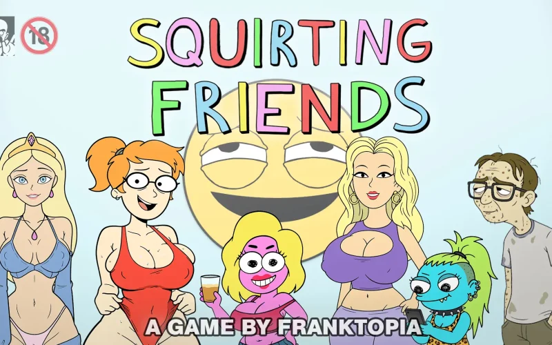 Squirting Friends cover 0.1 – Ren'Py adult game by FRANKTOPIA free download