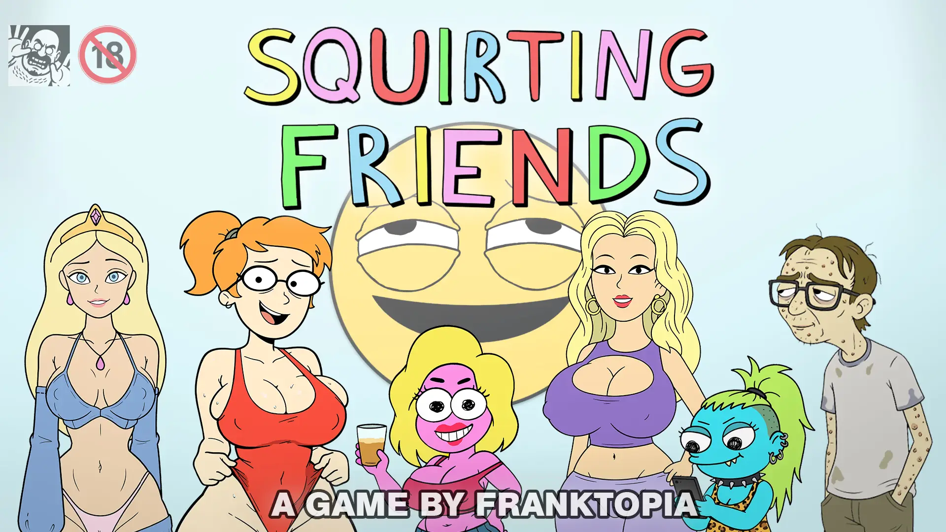 Squirting Friends cover 0.1 – Ren'Py adult game by FRANKTOPIA free download