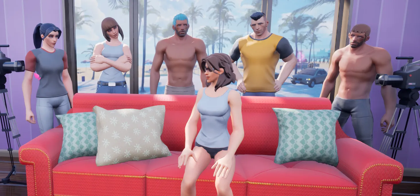 Pattaya Simulator gameplay screenshot 1 (Unreal Engine adult game) by N-nic Studio – free download
