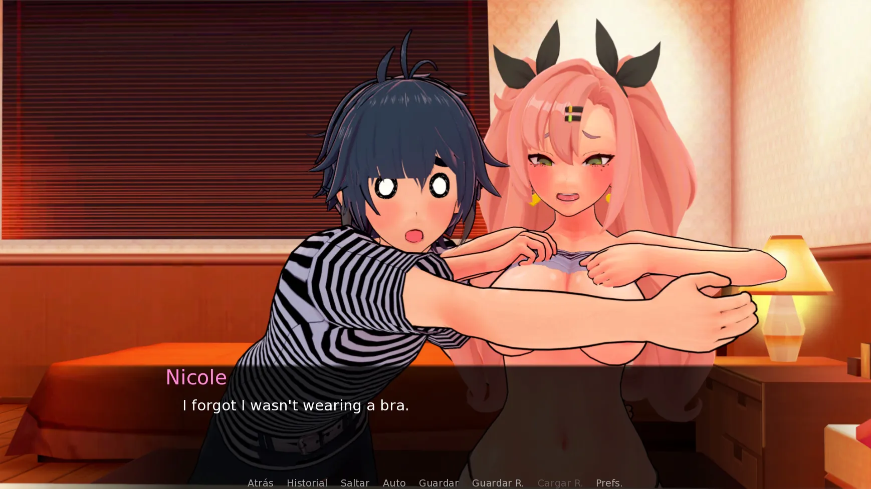Proxy Stream gameplay screenshot 3 (Ren'Py adult game) by gaskuit – free download