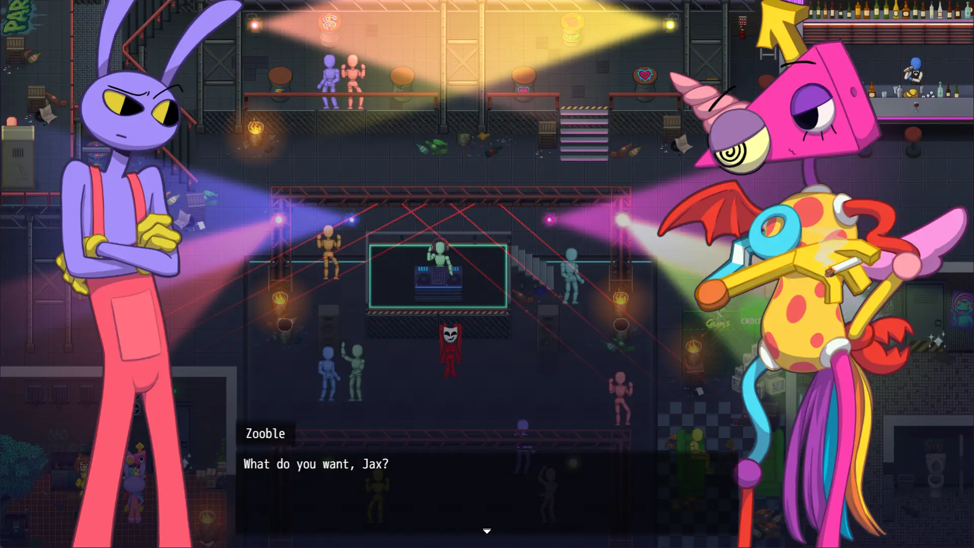 The Amazing Digital LEWD Circus gameplay screenshot 8 (RPGM adult game) by Somnambula LinkTree – free download