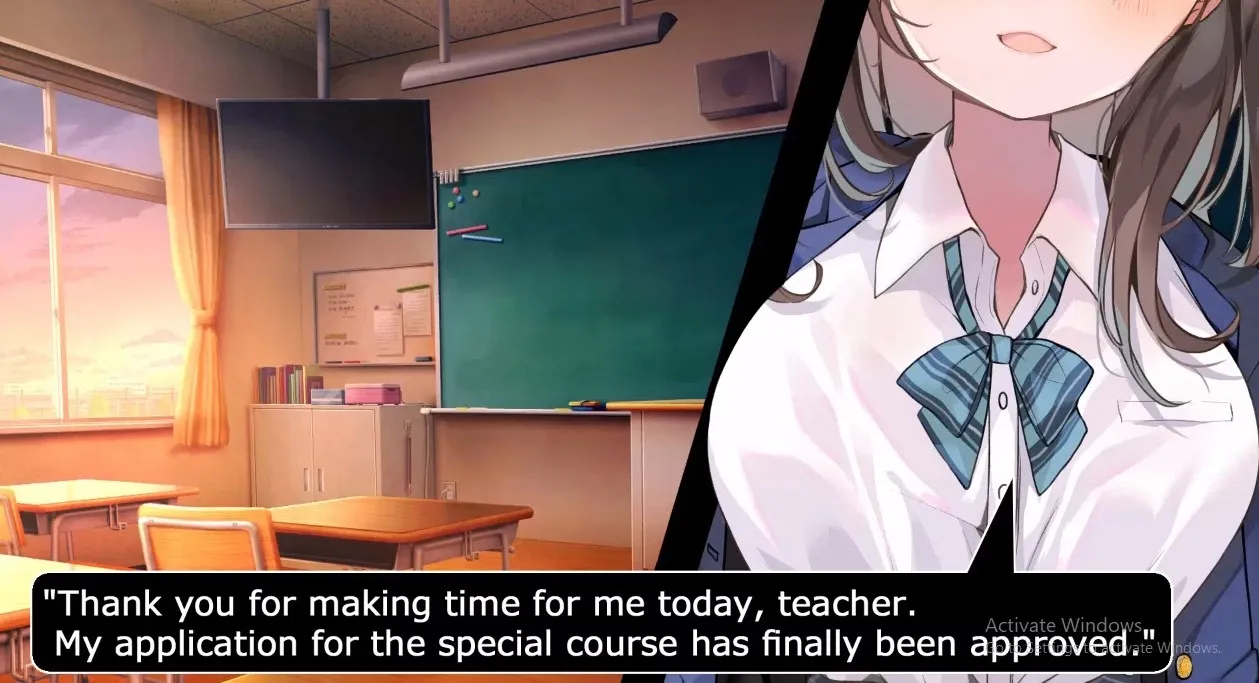 After-School Dick Rental – Ayase Mizuki Edition gameplay screenshot 3 (Unity adult game) by Marumaru Factory – free download