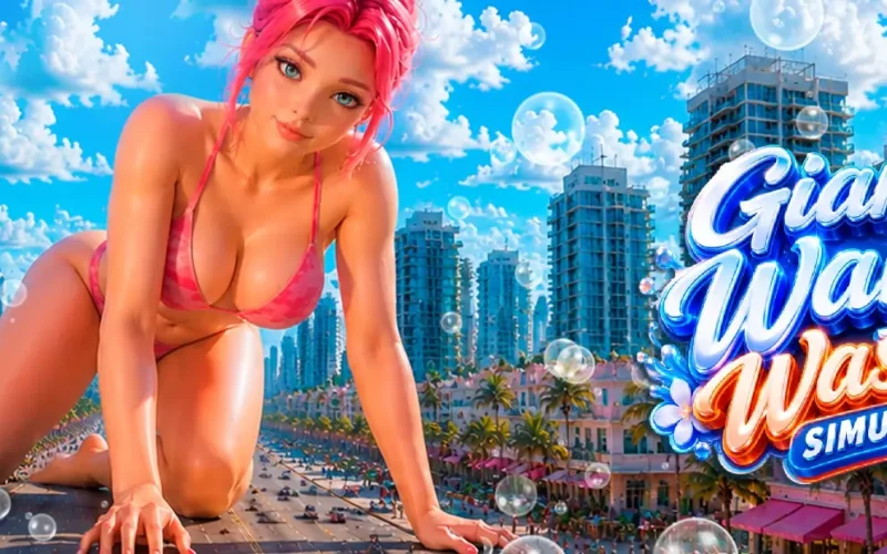 Giant Waifu Wash Simulator cover 0.2 – Unreal Engine adult game by Lewd Star free download