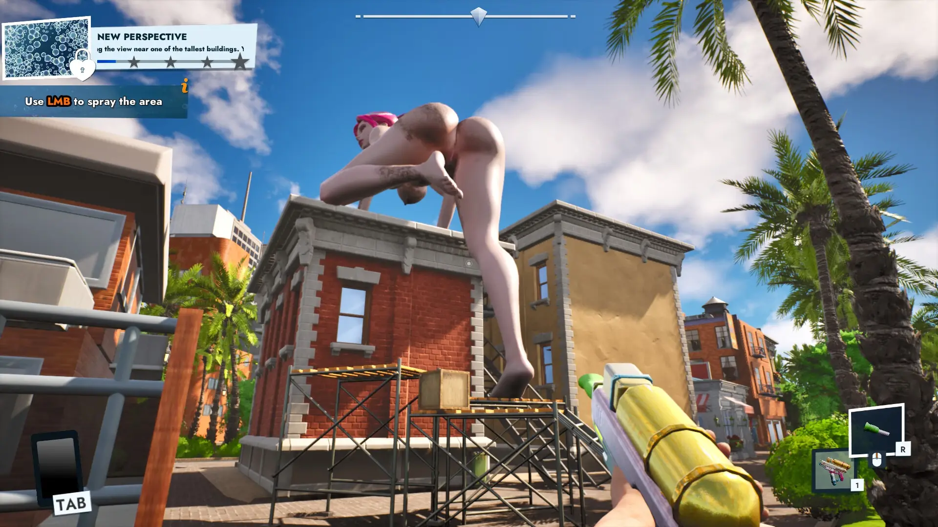 Giant Waifu Wash Simulator gameplay screenshot 3 (Unreal Engine adult game) by Lewd Star – free download