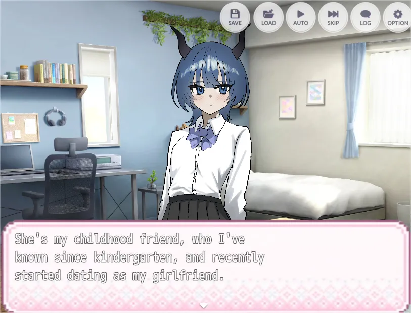 Seduced by Bell-senpai! gameplay screenshot 5 (RPGM adult game) by Alice River – free download