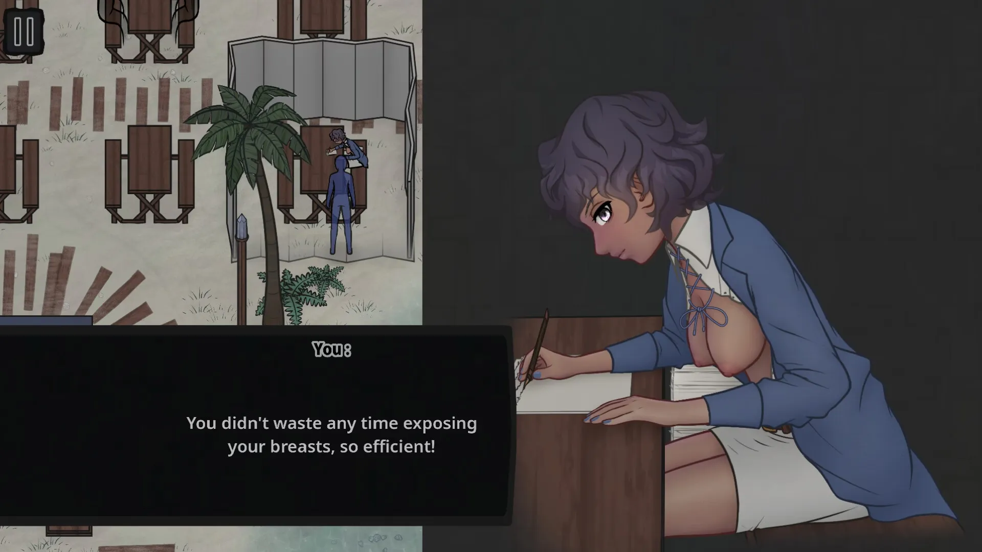 Breast Inspector gameplay screenshot 2 (Godot adult game) by Apollo I'm Sorry – free download