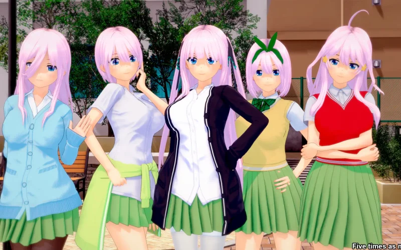Five Times as My Own cover 0.0.1 – Ren'Py adult game by Fazio-01 free download