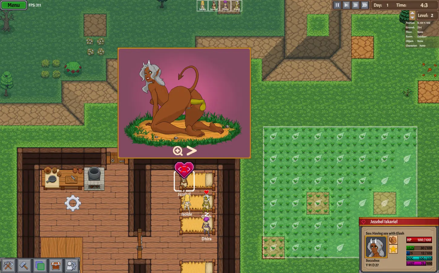 MystGrove gameplay screenshot 4 (Unity adult game) by ABitBuggy – free download