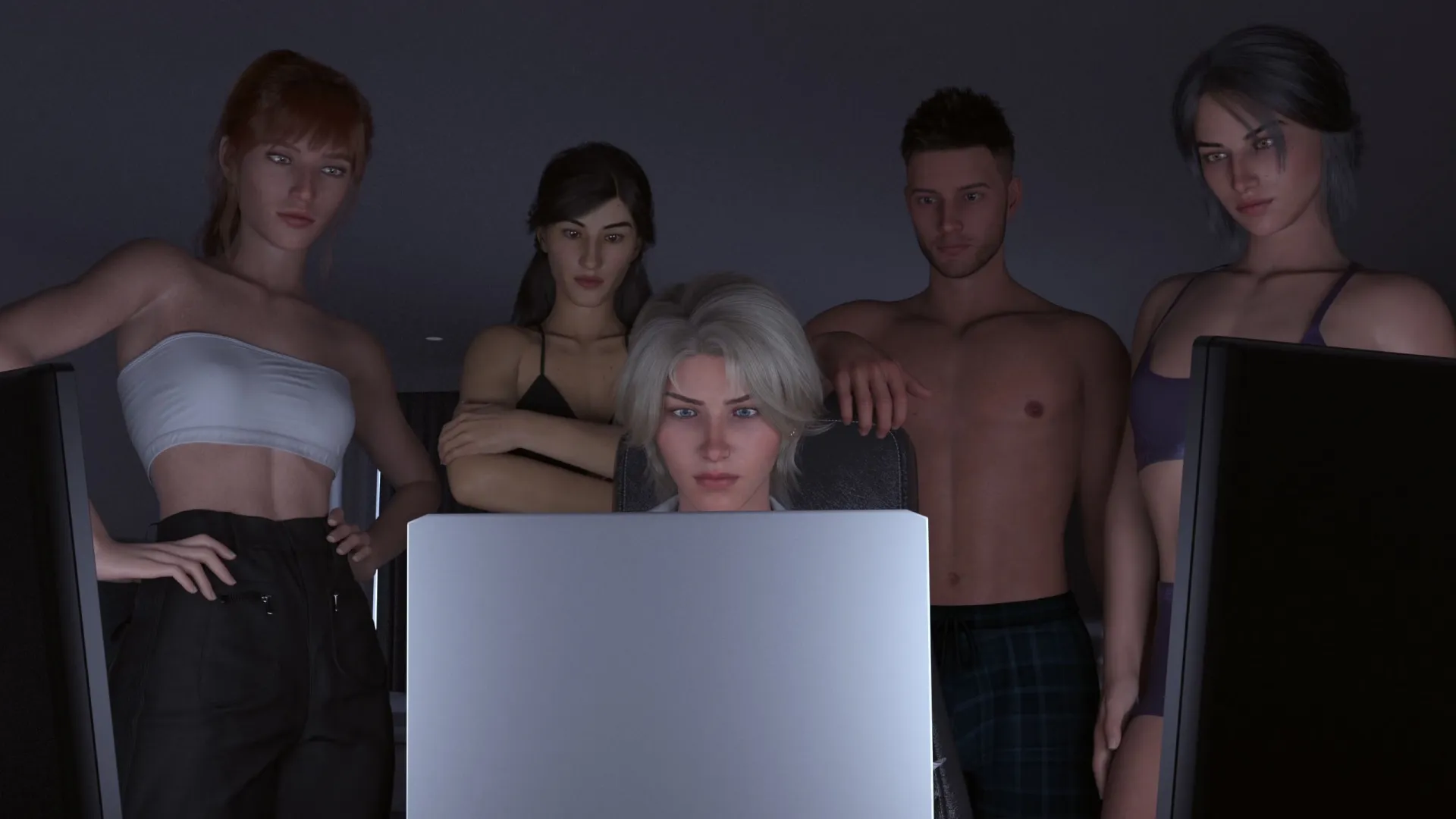 FBS – Femboy Squad gameplay screenshot 1 (Ren'Py adult game) by autocorect – free download