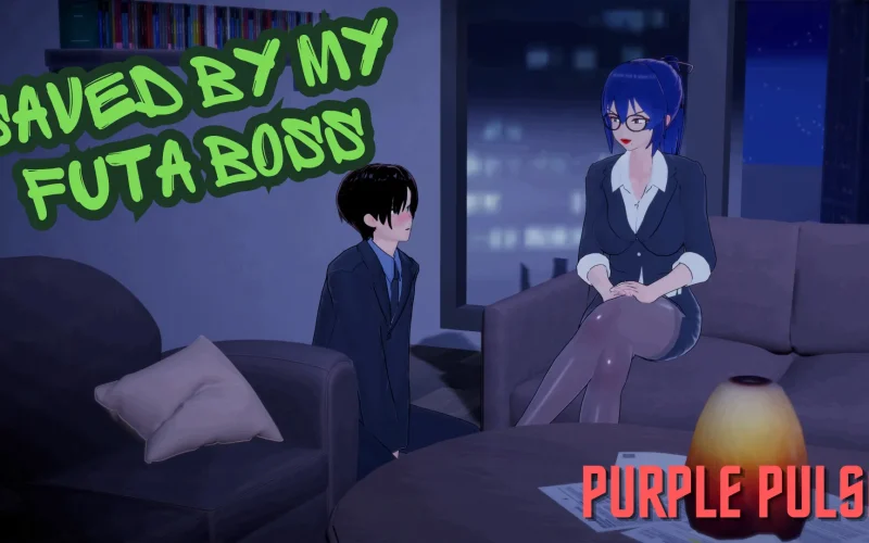 Saved By My Futa Boss cover 1.0 – Ren'Py adult game by Purple Pulse free download