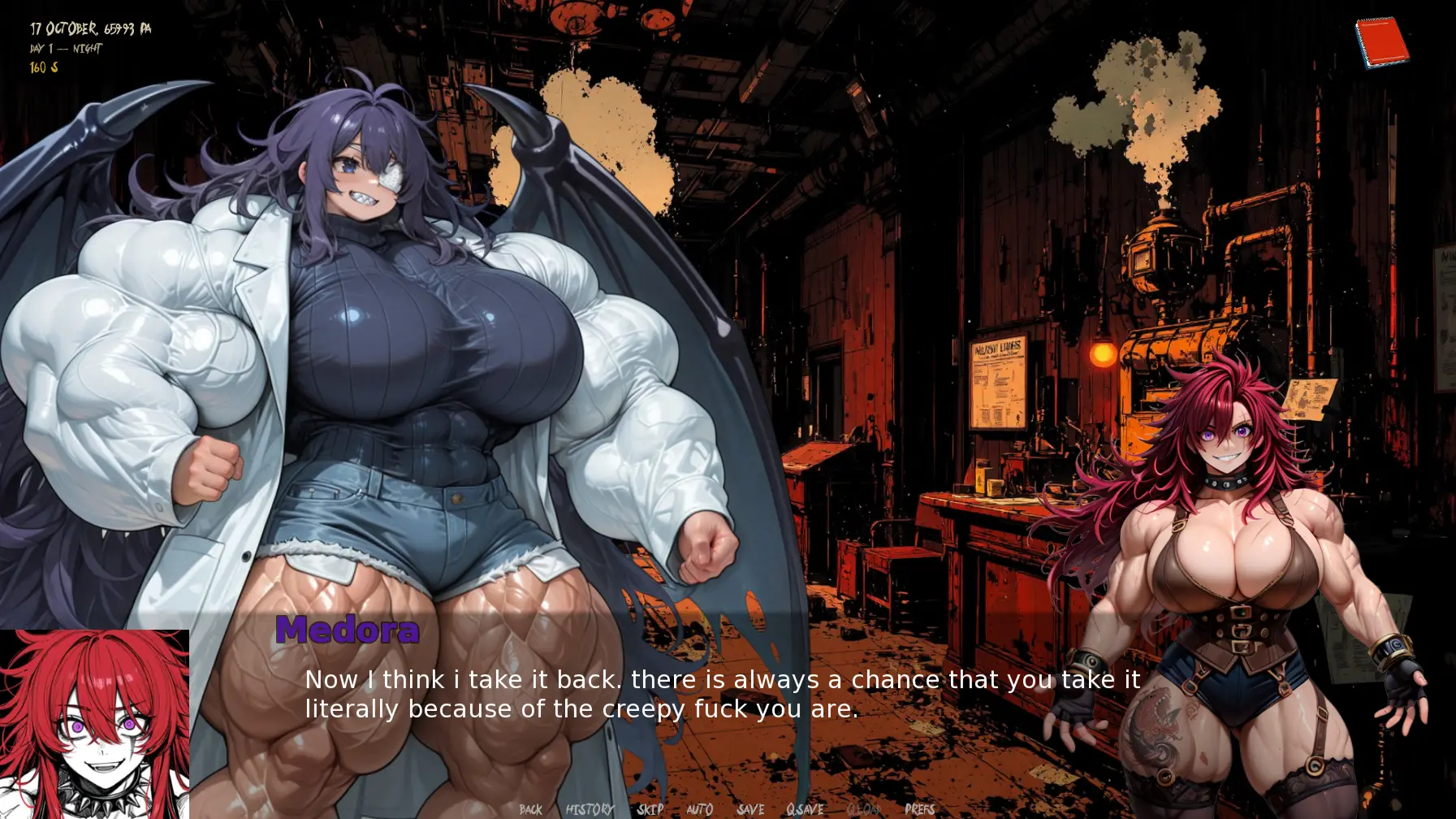 A Tainted Space gameplay screenshot 8 (Ren'Py adult game) by Cgfhy1 – free download
