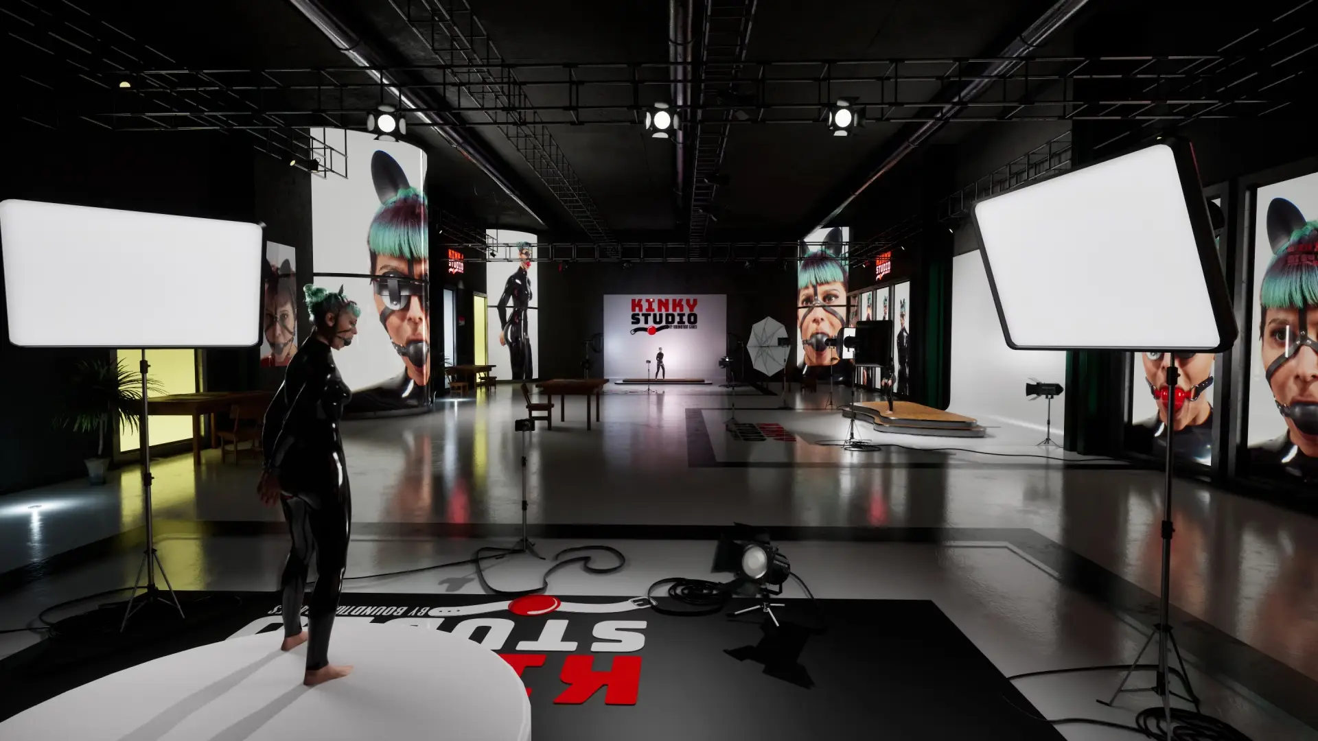 Kinky Studio gameplay screenshot 9 (Unreal Engine adult game) by Boundtight Games – free download