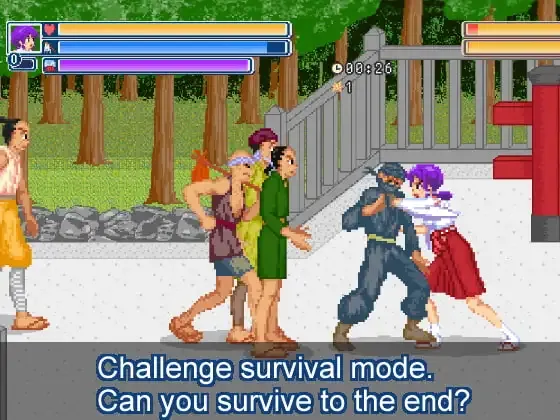 Shrine Maiden Kanna’s Meatheaded ExorFist Record gameplay screenshot 1 (Others adult game) by Maruru Software – free download