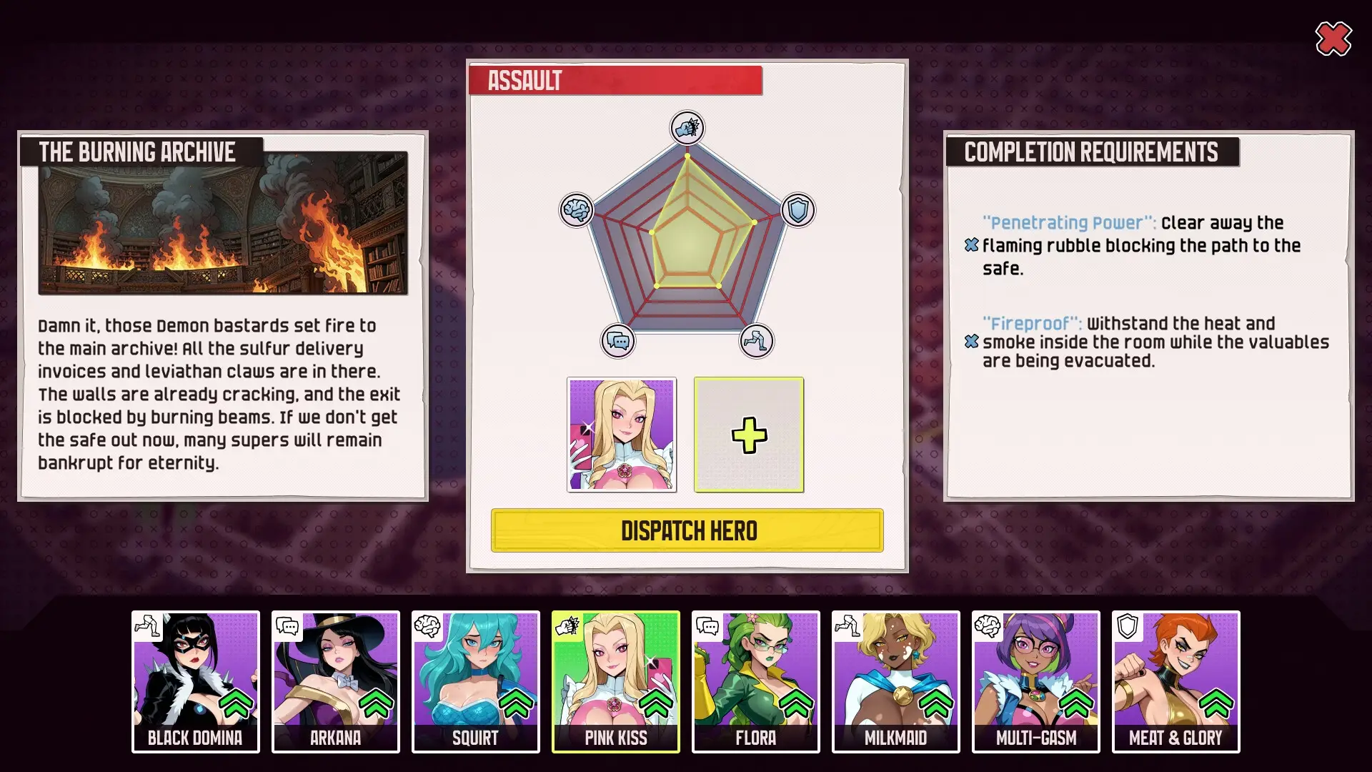 Sexpatch Horny Capes gameplay screenshot 12 (Unity adult game) by Sweet Buns Games – free download